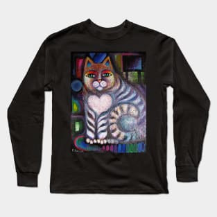 New Rainbow cat after a make over Long Sleeve T-Shirt